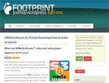 Tablet Screenshot of footprintaddons.com